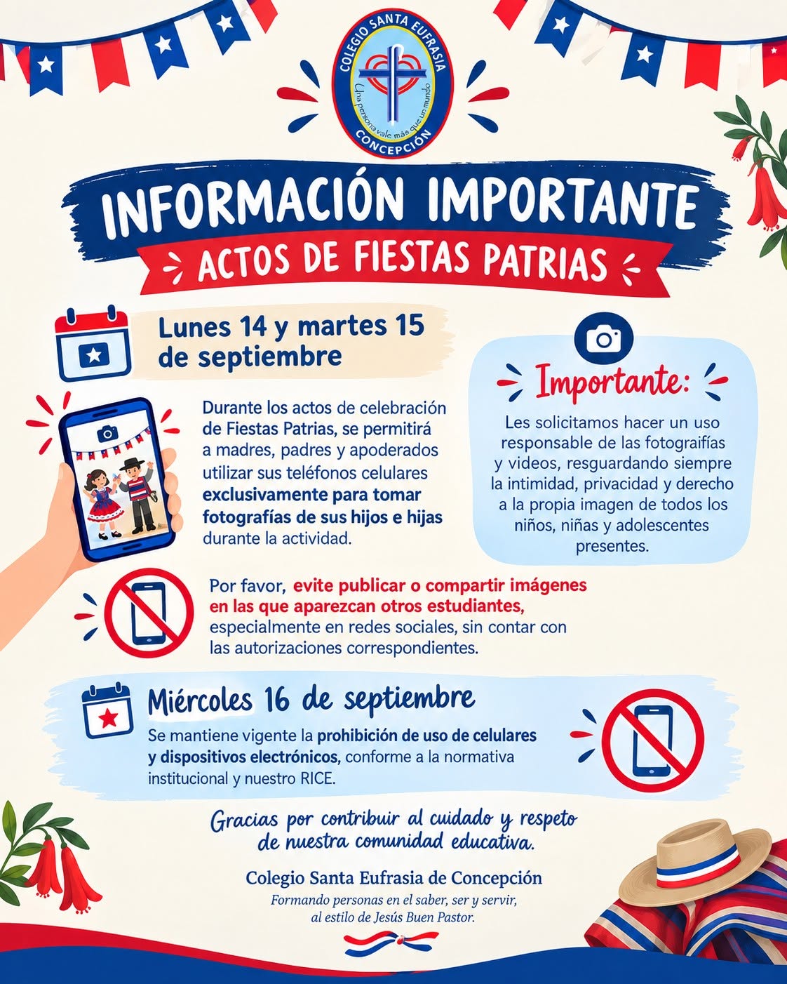 ¡Celebramos nuestras fiestas patrias en comunidad!