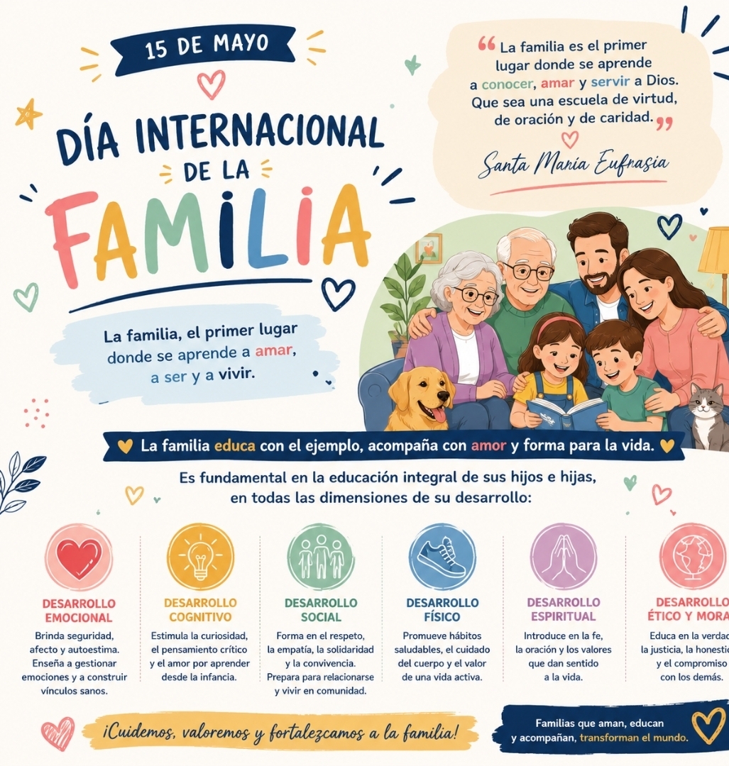 Celebramos el Día Internacional de la Familia 