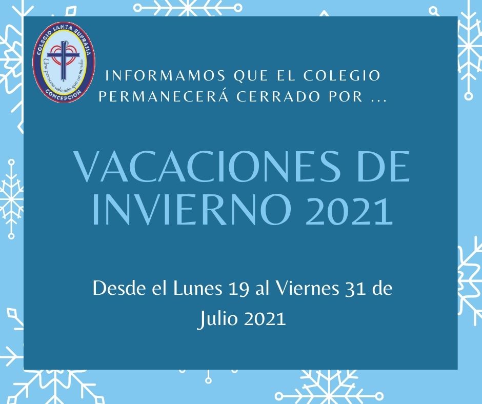VACACIONES INVIERNO 2021