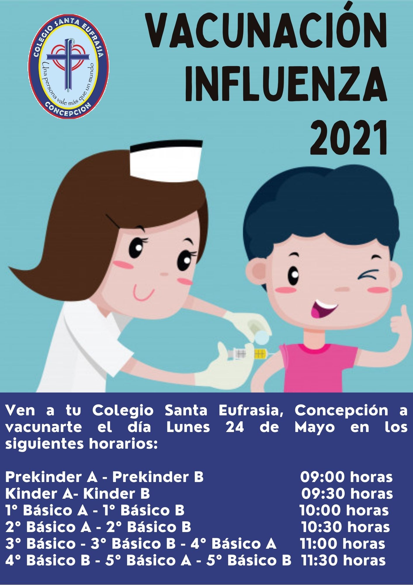 VACUNACIÓN INFLUENZA 2021